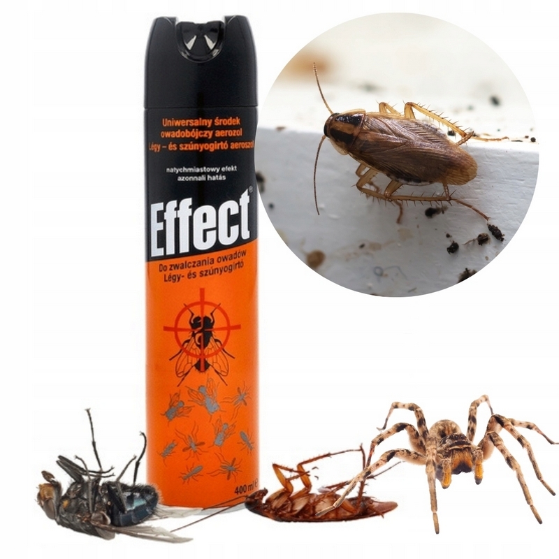 Rozprašovač, aerosól proti hmyzu Unichem Effect 400 ml
